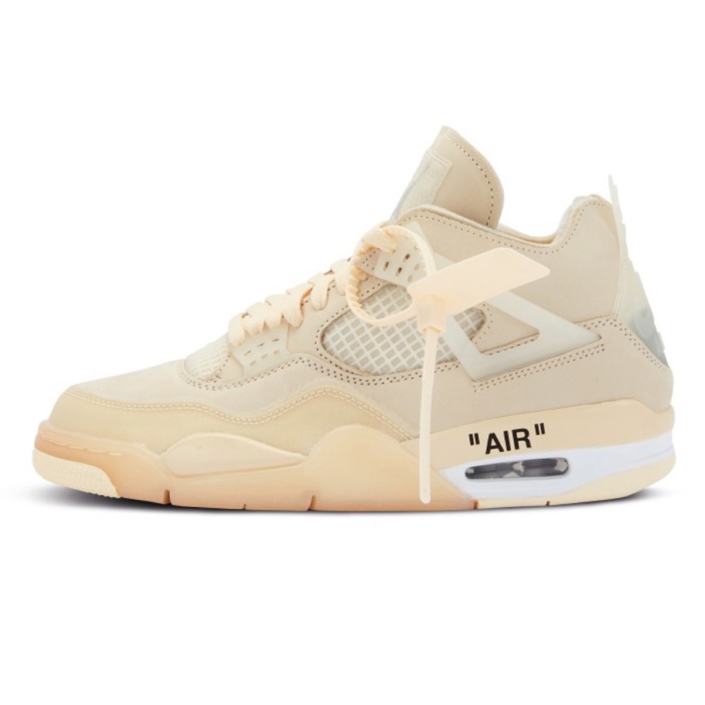Off-white x Wmns air jordan 4 SP “sail”